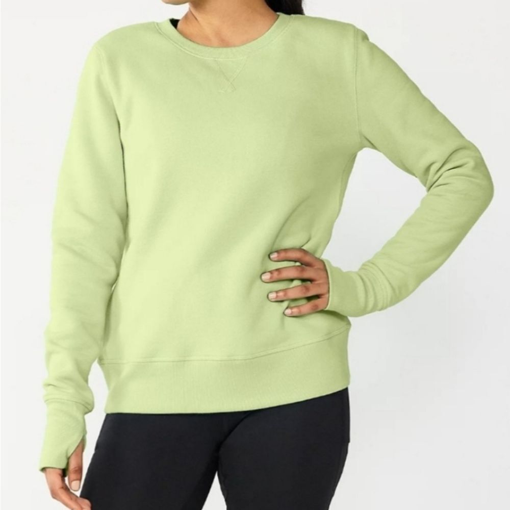 🔹️NWT Tek Gear Mint On The Go Gear Sweatshirt Large